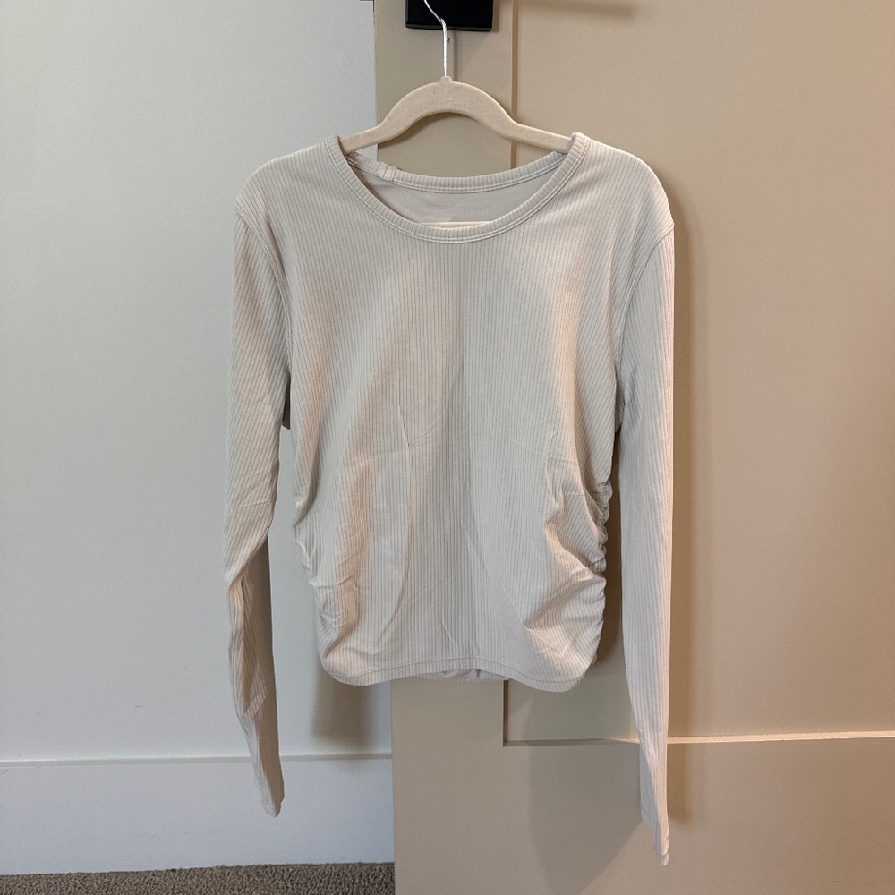 Lululemon All It Takes Ribbed Nulu Long-Sleeve Shirt